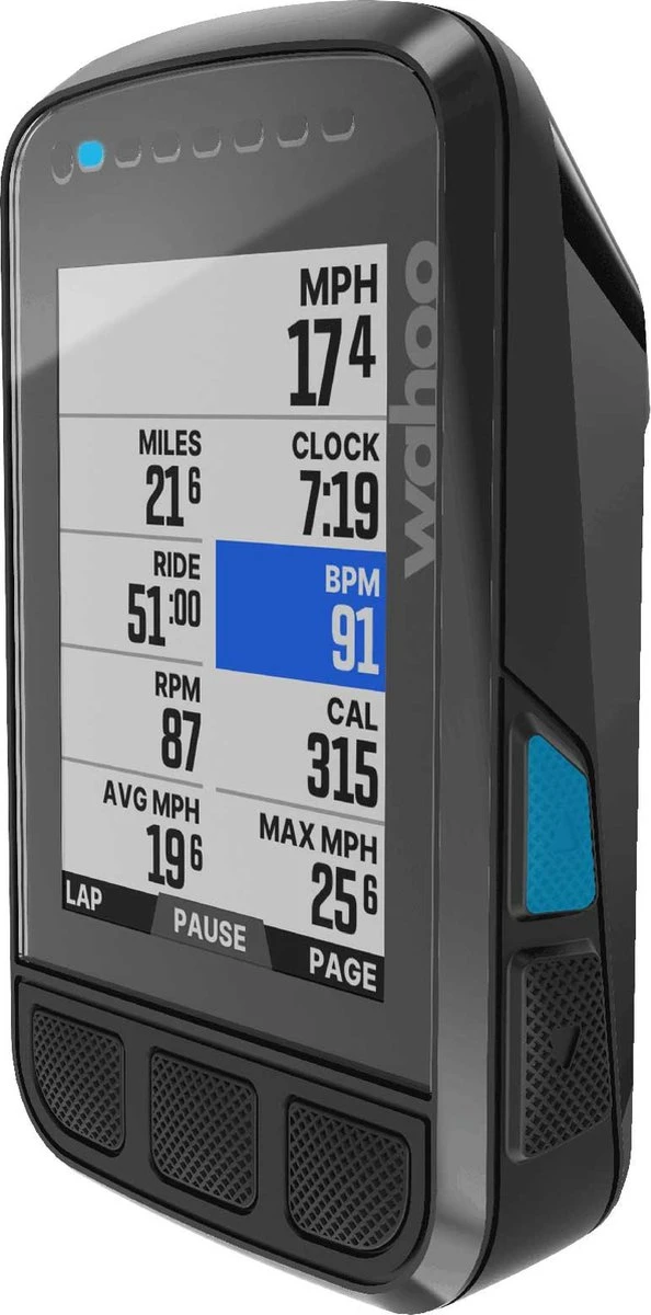 Wahoo Fitness Wahoo ELEMNT BOLT V2 GPS Fietscomputer - Zwart 11 Wahoo Fitness Wahoo ELEMNT BOLT V2 GPS Fietscomputer - Zwart - Afbeelding 9