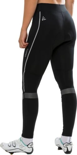Craft Ideal Thermal Tights Fietsbroek Dames - Maat M - Zwart -Fietsuitrusting Winkel 599x1200