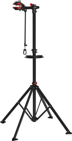 ACAZA Fiets Bevestigingsstandaard Met Snelsluiting, Gereedschapshouder En Stuurhouder, Lichte En Draagbare Reparatie Standaard Voor Fietsen, Zwart Statief 21 ACAZA Fiets Bevestigingsstandaard Met Snelsluiting, Gereedschapshouder En Stuurhouder, Lichte En Draagbare Reparatie Standaard Voor Fietsen, Zwart Statief -Fietsuitrusting Winkel 613x1200 2