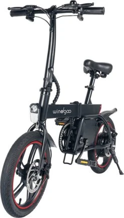 Merkloos Windgoo B20 PRO - E Bike - Elektrische Fiets - 16 Inch - 250W - 7.8Ah Batterij - Max. 25km/u - Zwart - Incl. GSM Houder -Fietsuitrusting Winkel 683x1200