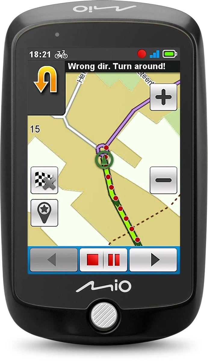 Mio Cyclo 220 Fietscomputer - Fietsnavigatie - Zwart 10 Mio Cyclo 220 Fietscomputer - Fietsnavigatie - Zwart - Afbeelding 8