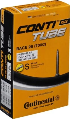 Continental Binnenband 27/28 X 3/4/1.00(20/25-622/630) Fv 60 Mm 19 Continental Binnenband 27/28 X 3/4/1.00(20/25-622/630) Fv 60 Mm -Fietsuitrusting Winkel 708x1200 1
