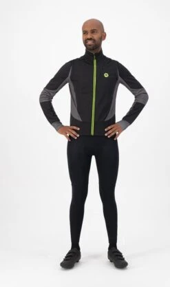 Rogelli Brave Winterjack - Fietsjack - Zwart/Grijs/Fluor - Heren - Maat L 12 Rogelli Brave Winterjack - Fietsjack - Zwart/Grijs/Fluor - Heren - Maat L -Fietsuitrusting Winkel 710x1200