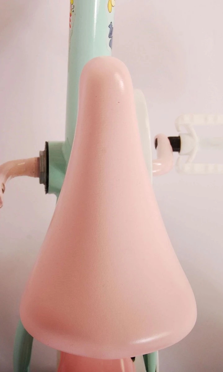 Volare Woezel & Pip Kinderfiets - Meisjes - 10 Inch - Mint Blauw/Roze - Doortrapper 14 Volare Woezel & Pip Kinderfiets - Meisjes - 10 Inch - Mint Blauw/Roze - Doortrapper - Afbeelding 12