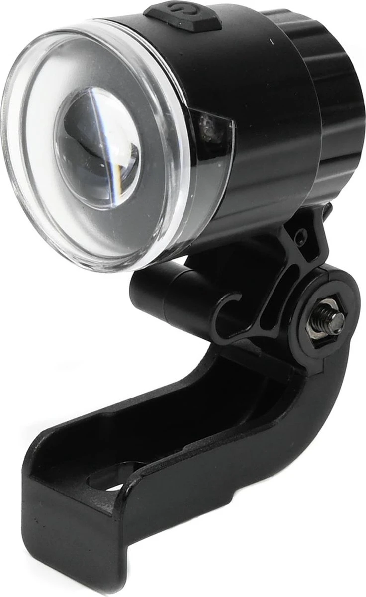 Benson Fietskoplamp LED - Compact - Sport - Waterdicht - Wit 4 Benson Fietskoplamp LED - Compact - Sport - Waterdicht - Wit - Afbeelding 2