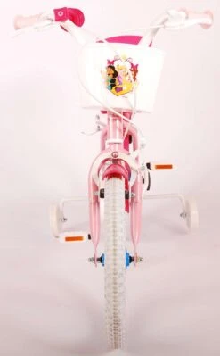 Volare Disney Princess Kinderfiets - Meisjes - 16 Inch - Roze Blauw - Twee Handremmen -Fietsuitrusting Winkel 743x1200 1