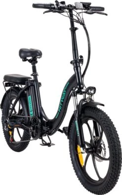Hitway BK6 Elektrische Fiets | Opvouwbare E-bike | 20 Inch Fat Tire | 350W Motor | 10Ah | Zwart/Groen 21 Hitway BK6 Elektrische Fiets | Opvouwbare E-bike | 20 Inch Fat Tire | 350W Motor | 10Ah | Zwart/Groen -Fietsuitrusting Winkel 750x1200