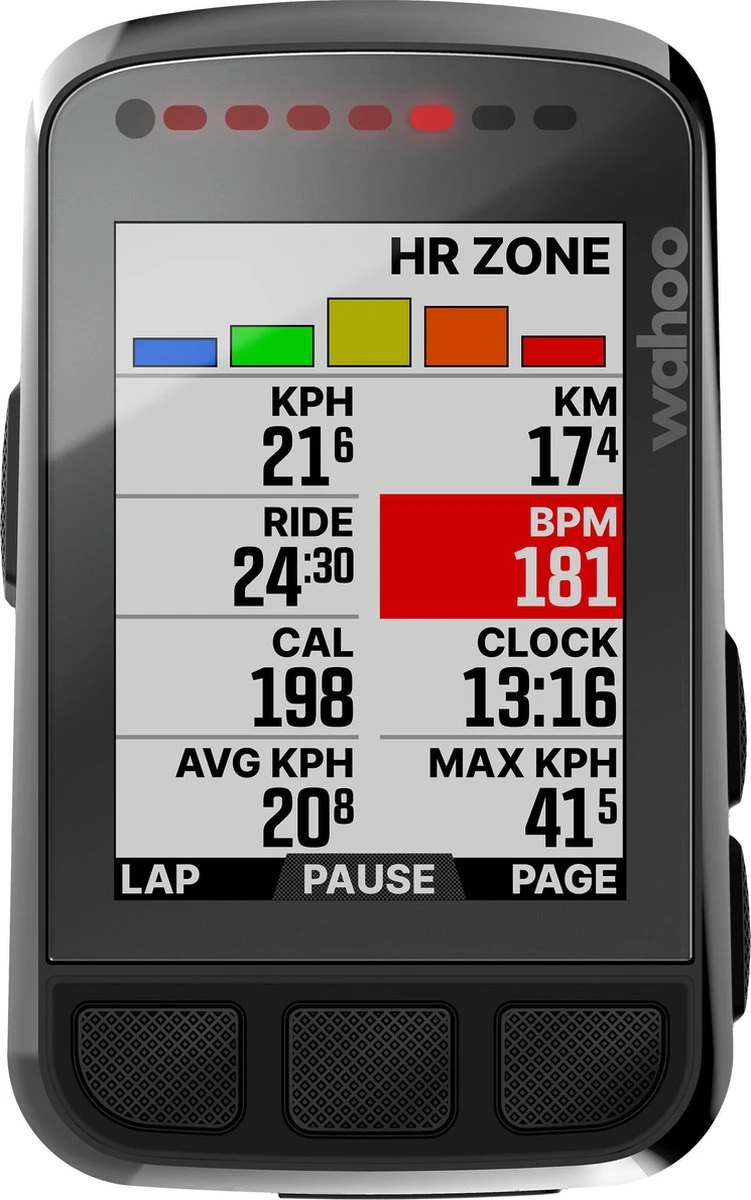 Wahoo Fitness Wahoo ELEMNT BOLT V2 GPS Fietscomputer - Zwart 3 Wahoo Fitness Wahoo ELEMNT BOLT V2 GPS Fietscomputer - Zwart