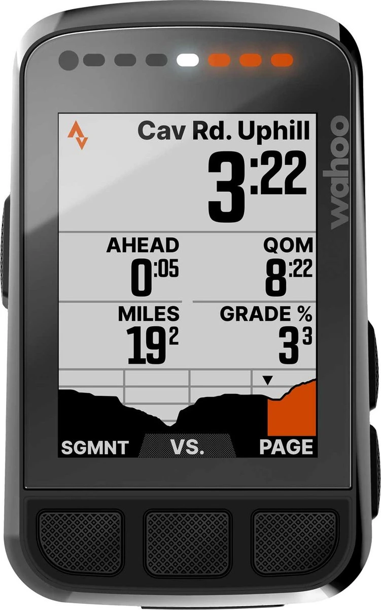 Wahoo Fitness Wahoo ELEMNT BOLT V2 GPS Fietscomputer - Zwart 4 Wahoo Fitness Wahoo ELEMNT BOLT V2 GPS Fietscomputer - Zwart - Afbeelding 2