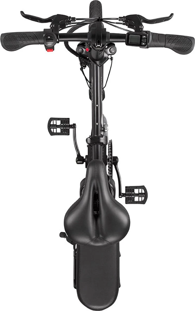 F-Wheel DYU A5 - Elektrische Vouwfiets - E Bike - 14 Inch - 7.5 Ah - 25km/u - Zwart 18 F-Wheel DYU A5 - Elektrische Vouwfiets - E Bike - 14 Inch - 7.5 Ah - 25km/u - Zwart - Afbeelding 16