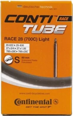 Continental Binnenband Race Light 28 Inch (18/25-622/630) Fv 80 Mm -Fietsuitrusting Winkel 760x1200 2