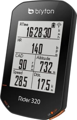 Bryton Rider 320 E / Basis Fietscomputer - 320 E / Basis -Fietsuitrusting Winkel 769x1200 1