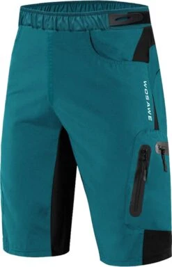 Merkloos Mountainbike Broek - MTB Broek - Short - Blauw - Fietsbroek & Onderbroek Met Zeem - Maat XL -Fietsuitrusting Winkel 772x1200 1