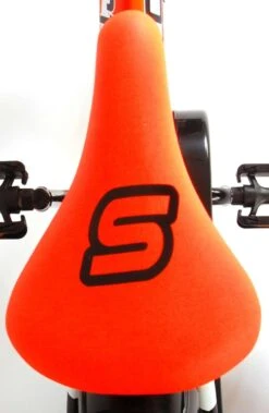 Volare Sportivo Kinderfiets - Jongens - 14 Inch - Neon Oranje/Zwart - 95% Afgemonteerd -Fietsuitrusting Winkel 782x1200
