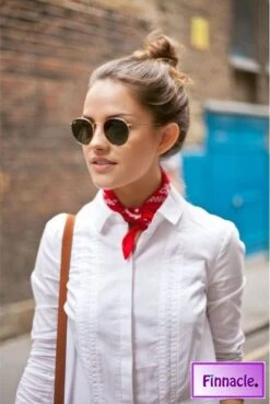 Finnacle - Hip Hop Bandana 100% Katoen Bandana Rood Vierkante Sjaal 50cm * 50cm Hoofdband Boerenzakdoek Voor Vrouwen/Mannen/Jongens/Meisjes -Fietsuitrusting Winkel 804x1200 2