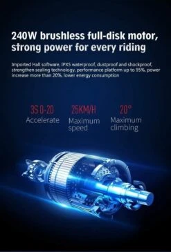 DYU D3F Opvouwbare Elektrische Fiets, Slimme Mountainbike Voor Volwassenen, 240W Aluminiumlegering Fiets Verwijderbare 36V/10Ah Lithium-ion Batterij Met 3 Rijmodi -Fietsuitrusting Winkel 811x1200 1
