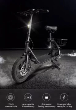 Gyro Elektrische Mini-scooter - Opvouwbaar -Fietsuitrusting Winkel 829x1200