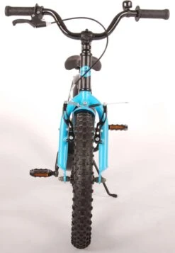 Volare Rocky Kinderfiets - 16 Inch - Zwart Blauw - 95% Afgemonteerd - Prime Collection -Fietsuitrusting Winkel 830x1200