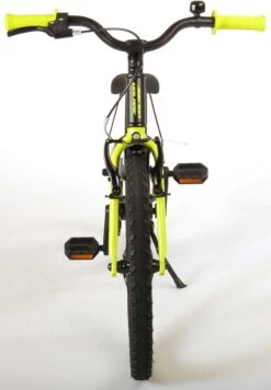 Volare Blaster Kinderfiets - Jongens - 18 Inch - Zwart Geel Groen - Prime Collection -Fietsuitrusting Winkel 833x1200