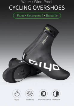 Giyo Overschoenen - Maat 44/45 (XL) - 1 Paar - Mountainbike - Wielrennen - Zwart - Wind En Waterdicht - Waterproof - Regen - Vorst -Fietsuitrusting Winkel 833x1200 3