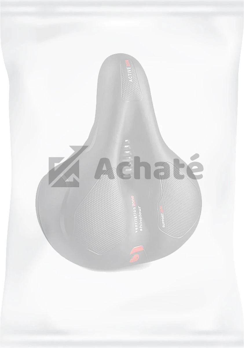 Achaté Fietszadel - Unisex - Extra Comfortabel - Ventilerend - Incl. Zadelhoes En Installatiemateriaal 7 Achaté Fietszadel - Unisex - Extra Comfortabel - Ventilerend - Incl. Zadelhoes En Installatiemateriaal - Afbeelding 5
