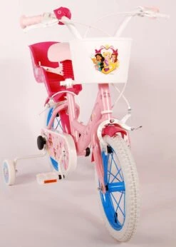 Volare Disney Princess Kinderfiets - Meisjes - 14 Inch - Roze - Twee Handremmen -Fietsuitrusting Winkel 856x1200 4