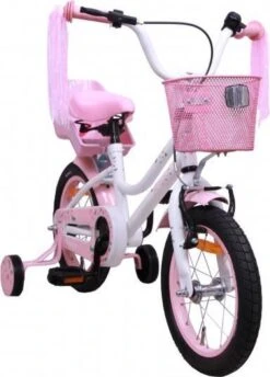 Amigo Magic Meisjesfiets - Kinderfiets 16 Inch - Wit -Fietsuitrusting Winkel 862x1200