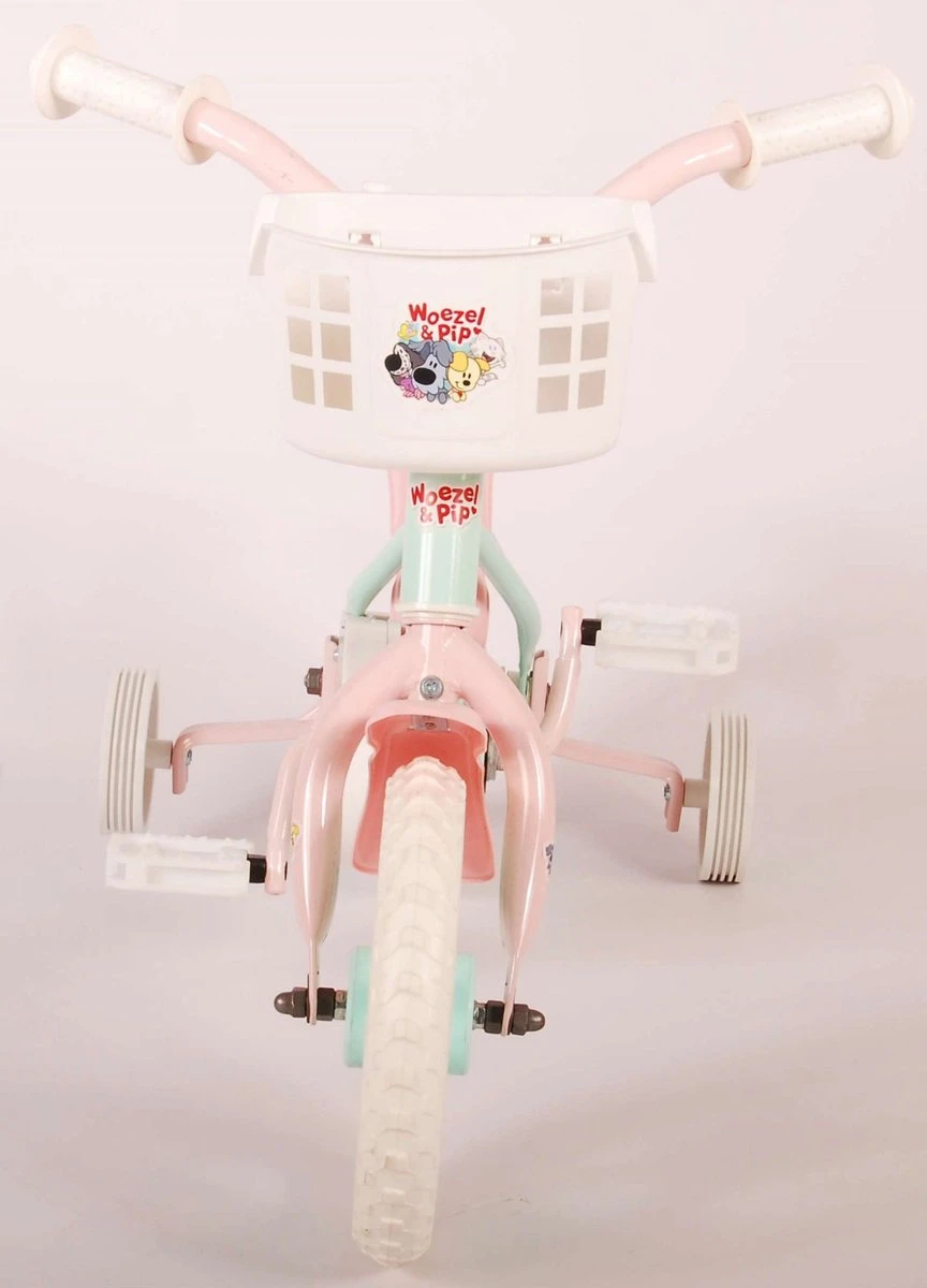 Volare Woezel & Pip Kinderfiets - Meisjes - 10 Inch - Mint Blauw/Roze - Doortrapper 11 Volare Woezel & Pip Kinderfiets - Meisjes - 10 Inch - Mint Blauw/Roze - Doortrapper - Afbeelding 9