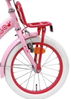 Amigo Sweetheart Meisjesfiets - Kinderfiets 16 Inch - Roze -Fietsuitrusting Winkel 865x1200