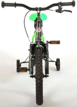Volare Sportivo Kinderfiets - Jongens - 16 Inch - Neon Groen Zwart - 95% Afgemonteerd -Fietsuitrusting Winkel 870x1200