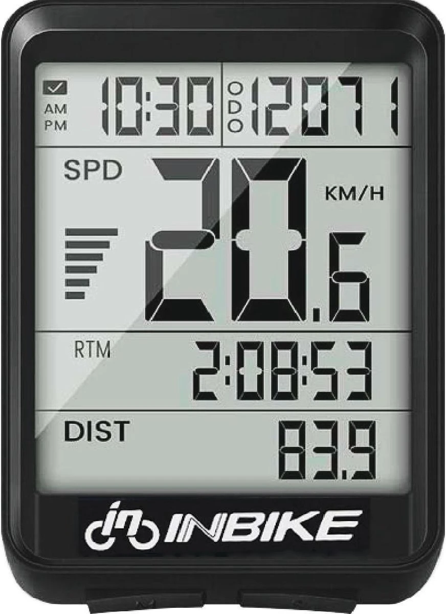 Amenzo© Fietscomputer Draadloos - Kilometerteller - NL Handleiding - Draadloze En Waterdichte Snelheidsmeter - Makkelijke Bevestiging - Fiets GPS - Zwart - Racefiets 4 Amenzo© Fietscomputer Draadloos - Kilometerteller - NL Handleiding - Draadloze En Waterdichte Snelheidsmeter - Makkelijke Bevestiging - Fiets GPS - Zwart - Racefiets - Afbeelding 2