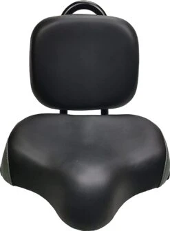 Merkloos Rugleuning Zadel - Fietszadel Met Rugleuning - Oversized - Comfortabel Zacht Zadel - Met PU Kussen -Fietsuitrusting Winkel 883x1200 3