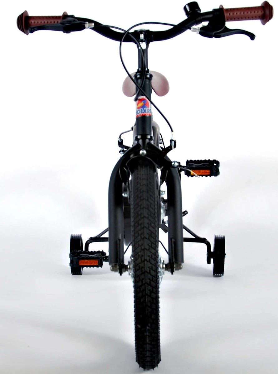 Volare Black Cruiser Kinderfiets - Jongens - 16 Inch - Zwart - 2 Handremmen 16 Volare Black Cruiser Kinderfiets - Jongens - 16 Inch - Zwart - 2 Handremmen - Afbeelding 14