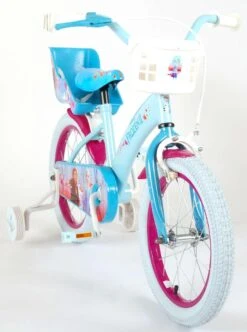 Volare Disney Frozen 2 - Kinderfiets - Meisjes - 16 Inch - Blauw/Paars -Fietsuitrusting Winkel 892x1200
