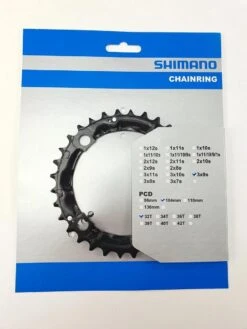 Kettingblad 32T Shimano Deore FC-M480 - Zwart -Fietsuitrusting Winkel 900x1200 19