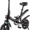 [ Ouxi V1 ] [Elektrische Vouwfiets ] [ Zwart Met Rood ] [ 250W] [actieradius 35 Km ] [snelheid 25km/h ] -Fietsuitrusting Winkel 901x1200 2