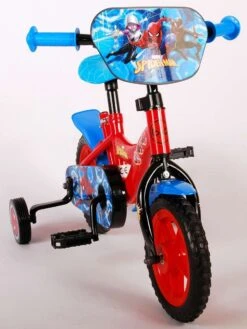 Marvel Spider-Man Kinderfiets - Jongens - 10 Inch - Rood/Blauw - Doortrapper 25 Marvel Spider-Man Kinderfiets - Jongens - 10 Inch - Rood/Blauw - Doortrapper -Fietsuitrusting Winkel 902x1200
