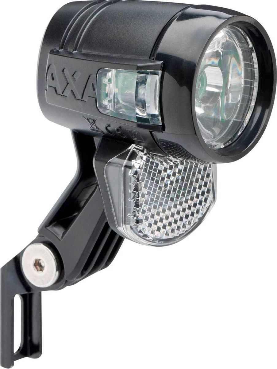 AXA Blueline 30 E-bike - Fietslamp Voorlicht - LED Koplamp – 6-12V - 30 Lux 4 AXA Blueline 30 E-bike - Fietslamp Voorlicht - LED Koplamp – 6-12V - 30 Lux - Afbeelding 2