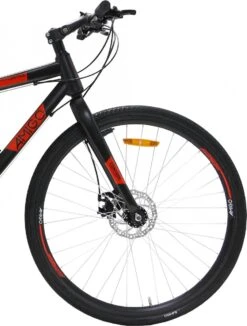 Amigo Control - Mountainbike 28 Inch - Voor Dames En Heren - Met 21 Versnellingen - Zwart/Rood 18 Amigo Control - Mountainbike 28 Inch - Voor Dames En Heren - Met 21 Versnellingen - Zwart/Rood -Fietsuitrusting Winkel 910x1200