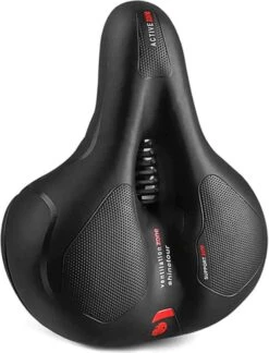 IBright Gel Fietszadel Met LED Oplaadbare Achterlicht - USB Oplaadbaar - Fietsverlichting Met 6 Functie's - Dames / Heren - Waterdicht - Gratis Zadelstrop - USB Oplaadkabel - Zwart 29 IBright Gel Fietszadel Met LED Oplaadbare Achterlicht - USB Oplaadbaar - Fietsverlichting Met 6 Functie's - Dames / Heren - Waterdicht - Gratis Zadelstrop - USB Oplaadkabel - Zwart -Fietsuitrusting Winkel 916x1200 2