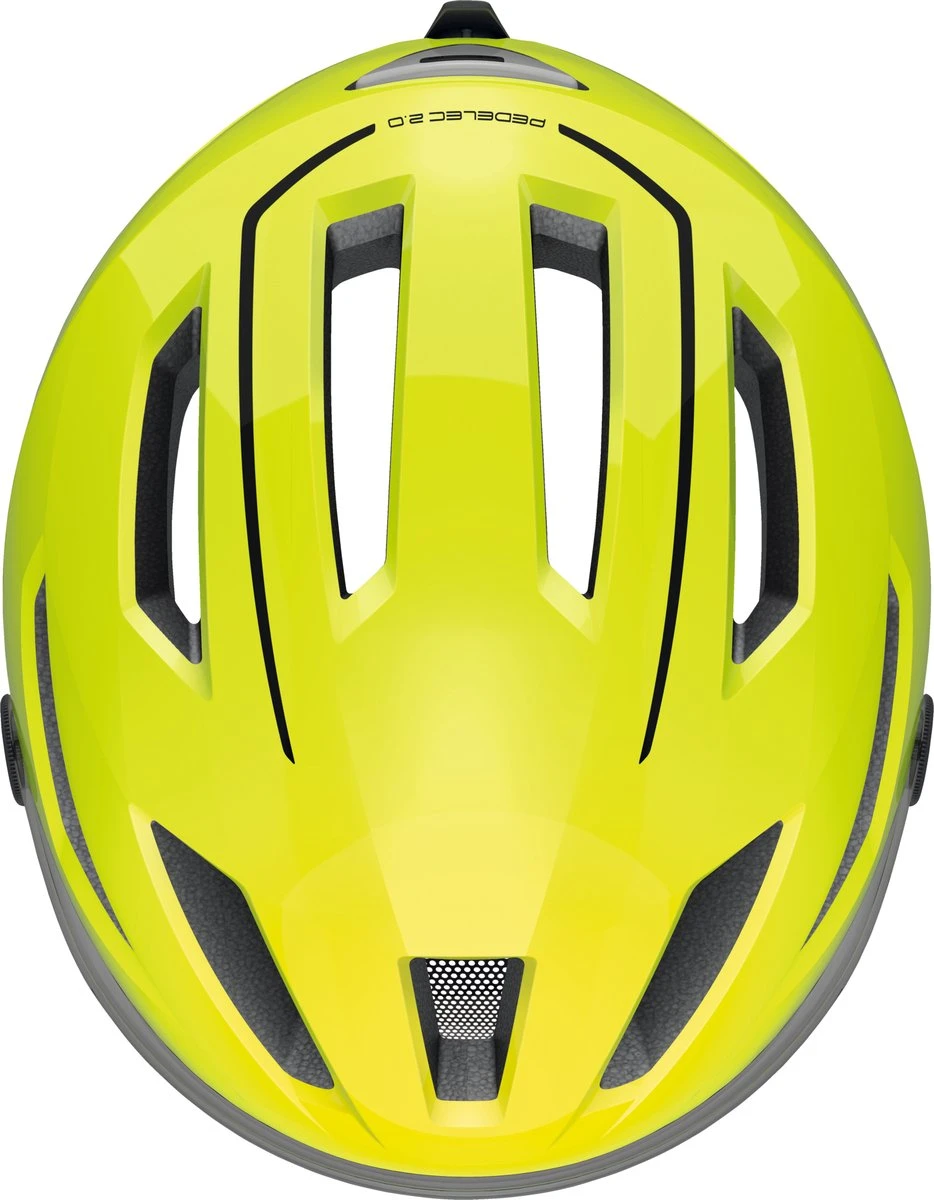 ABUS Pedelec 2.0 ACE Fietshelm - Maat L (56-62 Cm) - Signal Yellow 9 ABUS Pedelec 2.0 ACE Fietshelm - Maat L (56-62 Cm) - Signal Yellow - Afbeelding 7