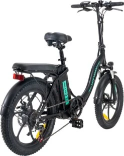 Hitway BK6 Elektrische Fiets | Opvouwbare E-bike | 20 Inch Fat Tire | 350W Motor | 10Ah | Zwart/Groen 15 Hitway BK6 Elektrische Fiets | Opvouwbare E-bike | 20 Inch Fat Tire | 350W Motor | 10Ah | Zwart/Groen -Fietsuitrusting Winkel 949x1200