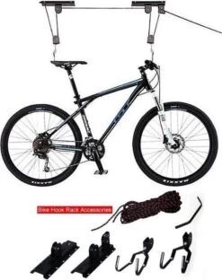 Merkloos Decopatent® Fietslift Ophangsysteem - Ophangen Fiets Aan Plafond - Fietstakel - Fietshaak - Dubbele Fietsophangsysteem Met Katrol 12 Merkloos Decopatent® Fietslift Ophangsysteem - Ophangen Fiets Aan Plafond - Fietstakel - Fietshaak - Dubbele Fietsophangsysteem Met Katrol -Fietsuitrusting Winkel 951x1200 2