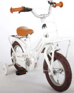 Volare Liberty Kinderfiets - Meisjes - 12 Inch - Wit - 95% Afgemonteerd -Fietsuitrusting Winkel 962x1200