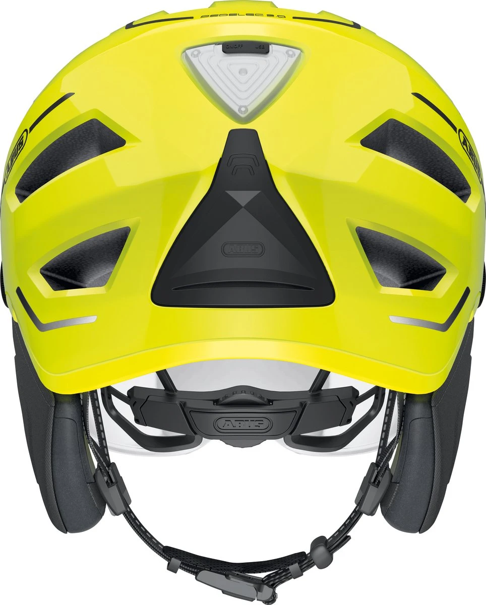 ABUS Pedelec 2.0 ACE Fietshelm - Maat L (56-62 Cm) - Signal Yellow 7 ABUS Pedelec 2.0 ACE Fietshelm - Maat L (56-62 Cm) - Signal Yellow - Afbeelding 5