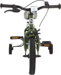 Nogan Harley - Kinderfiets - Jongensfiets - 12 Inch - Leger Groen -Fietsuitrusting Winkel 972x1200 2