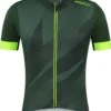 Rogelli Dusk - Fietsshirt Korte Mouwen - Heren - Maat XL - Groen, Fluor-Geel -Fietsuitrusting Winkel 974x1200